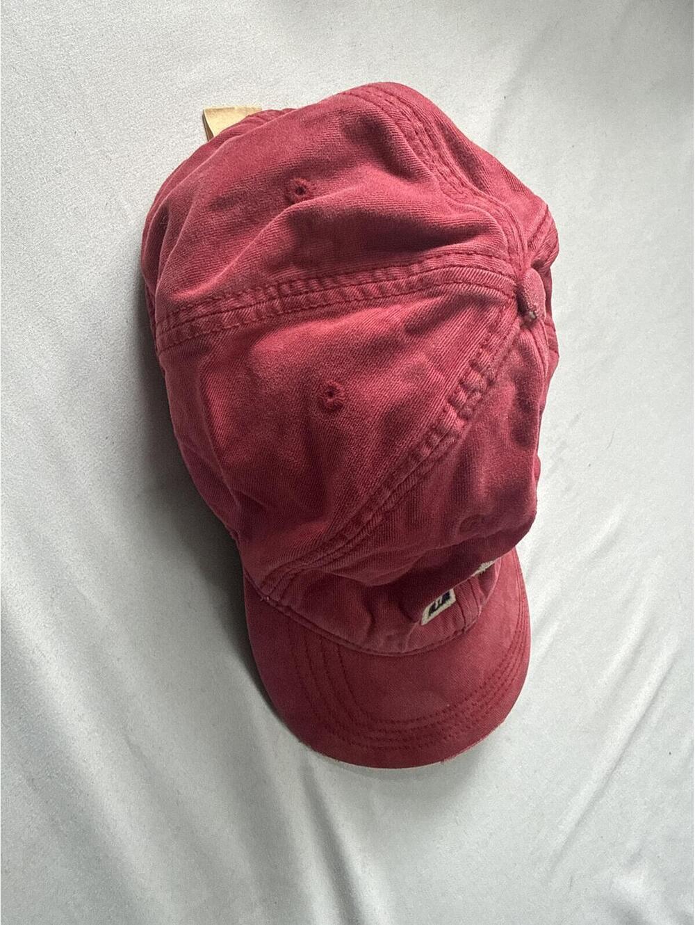 Vintage Abercrombie & Fitch Red Cotton Baseball Cap L/XL - Picture 3 of 3